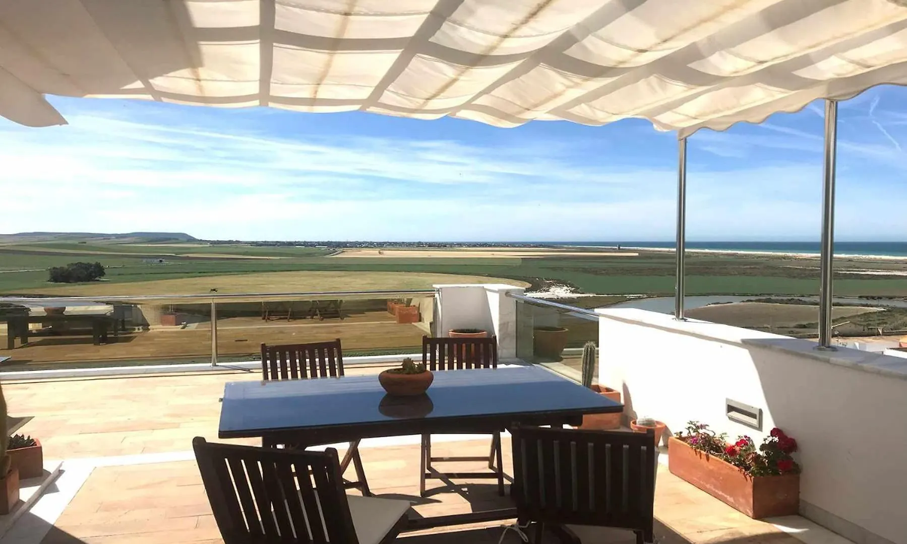 Apartamento Marina 1 Atico de Lujo independiente Vistas al mar Piscina Conil De La Frontera