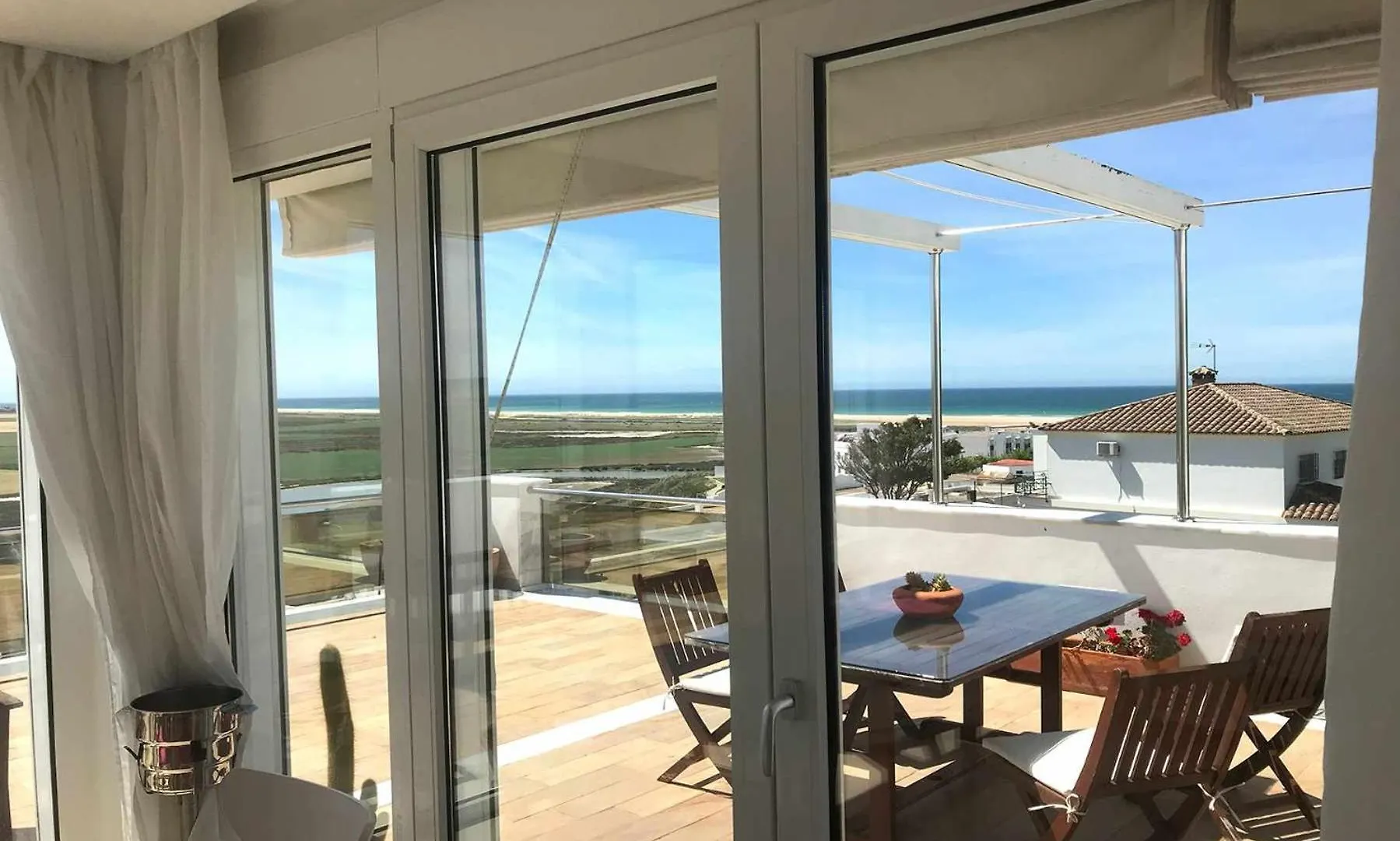 Apartamento Marina 1 Atico de Lujo independiente Vistas al mar Piscina Conil De La Frontera España